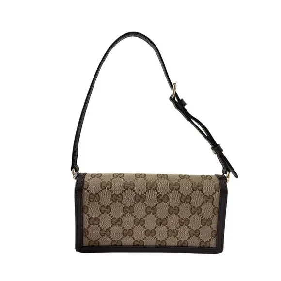 Gucci Luce gg Beige and Brown Shoulder Bag - Picture 7 of 11